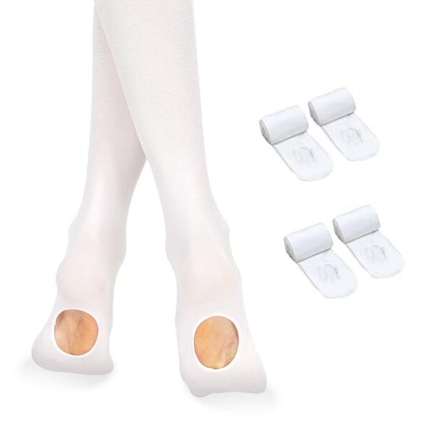 (DANSHOW) ダンス用穴付きバレエタイツ 体操レギンス ストッキング バレエ用品 伸縮性があり、丈夫で破れにくいバレエ用品 子供 大人用 練習着 レッスン着(DW-07-2-14-18)商品コード：66079710319型番：JPDW...