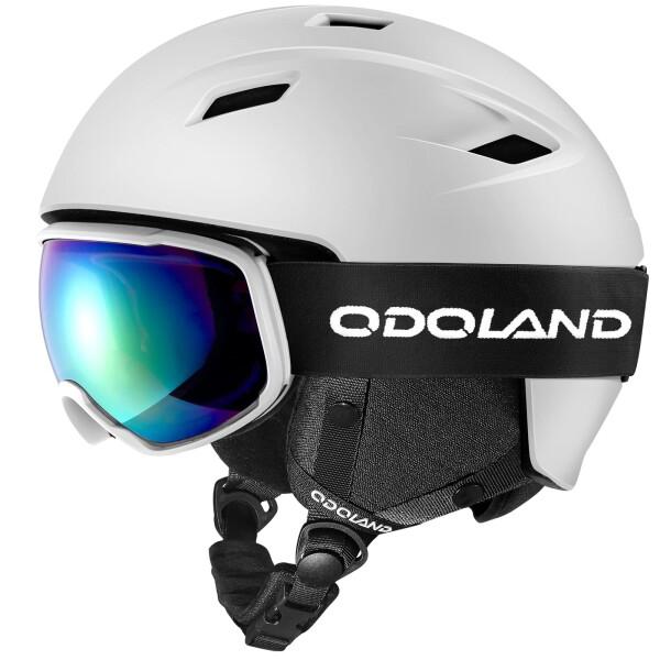 新品未使用◆ODOLAND スキーヘルメット ゴーグル セット Odoland スキーヘルメットセット ゴーグル付き スノーボードヘルメット