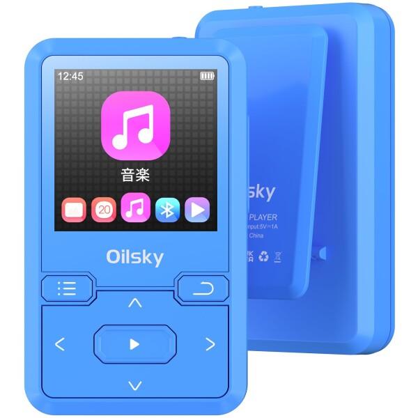 他サイト： 32GB内蔵 Mp3 プレーヤー クリップ付き Bluetooth 5.0 デジタルオーディオプレーヤー大容量128GBの商品画像