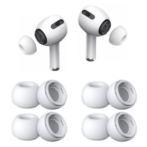 イヤーピース AirPods Pro 第1/2世代対応 4ペア (Lサイズ4ペア