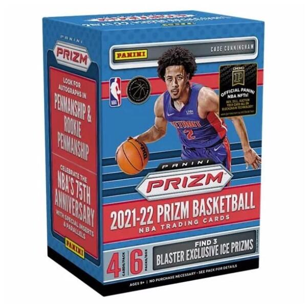 NBA 2021-22 Panini Prizm Basketball Card Blaster Box (Ice Prizms) パニーニ プリズム バスケットボール カード ブラスターボックス (アイス プリズム)商品コード：66079...