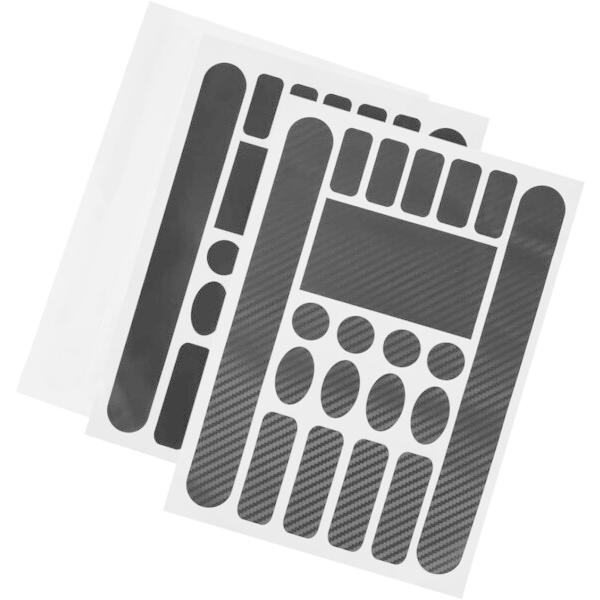 ?自転車フレームステッカーセット 自転車チェーン保護ステッカー 3枚入り こすれ防止 と 傷防止 保護フィルム チェーンステイプロテクター (カーボンパターン+ブラック+とうめいしょく）商品コード：66079743693型番：JQ-151【...