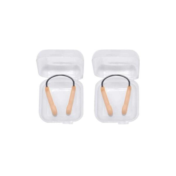 MITUKE ノーズクリップ シリコーン 鼻栓 水泳用 スイミング用 鼻プロテクター シリコーンケース付き 再利用可能 軽量 小型 大人 子供 男女兼用 スイムアクセサリー (2個入り)商品コード：66079747977【商品仕様】シリコン...