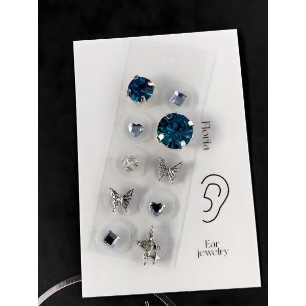 耳つぼジュエリー 耳つぼ 耳ツボ 10粒 耳つぼシール 耳ツボシール 耳ツボジュエリー 耳ツボシールのみ ジュエリー 耳ツボジュエリーシール 耳飾り 耳 パーツ (ブルー)商品コード：66079757755型番：Raineedカラー：ブルー...