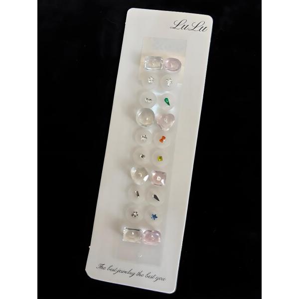 耳つぼジュエリー 耳つぼ 耳ツボ 20粒 耳つぼシール 耳ツボシール 耳ツボジュエリー 耳ツボシールのみ ジュエリー 耳ツボジュエリーシール 耳飾り 耳 パーツ (016)商品コード：66079757758型番：Raineedカラー：016...