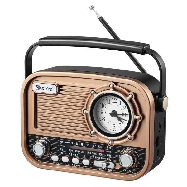 Gelielim 携帯ラジオ Radio FM/AM/SW 短波 bluetoothブルートゥース