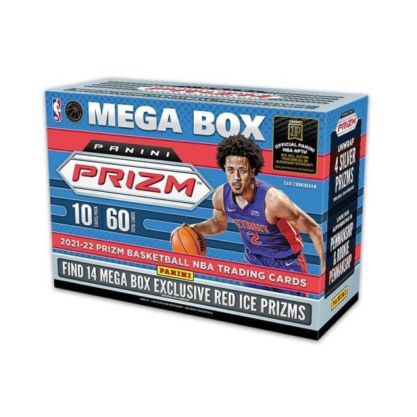 NBA 2021-2022 Panini Prizm Basketball Mega Box (Red Ice Prizms) パニーニ プリズム バスケットボール カード メガボックス (レッド アイス プリズム)商品コード：660797...