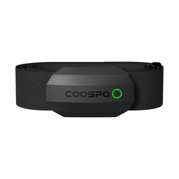 COOSPO 心拍センサー ハートレートセンサー スマートワイヤレスBluetooth 4.0＆ANT+対応 心拍数計 音確認+提示ランプ付き 日本語説明書 (ブラック)商品コード：66079770645型番：H808Sカラー：ブラック優れ...