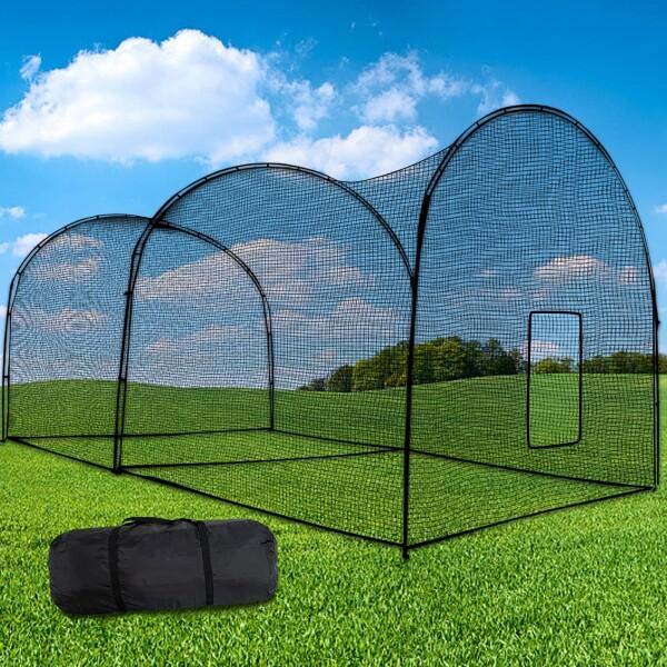 バッティングケージ Doubleriver バッティングケージ 野球ネット 屋外 自宅 折り畳み