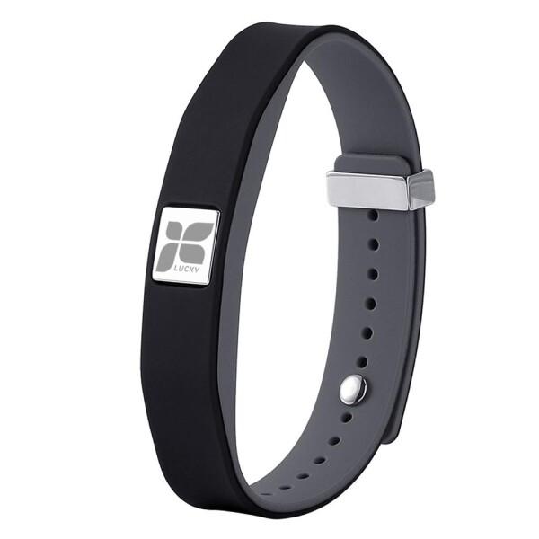 (Ｈ ＨＡＲＵＣＯ) 静電気除去 ブレスレット マイナスイオン スポーツブレスレット レディース メンズ 男女兼用 ゴルフ シリコン ゴム ブレス 防水 防汗 Lucky シリーズ (ブラック/Black)商品コード：66079791239...