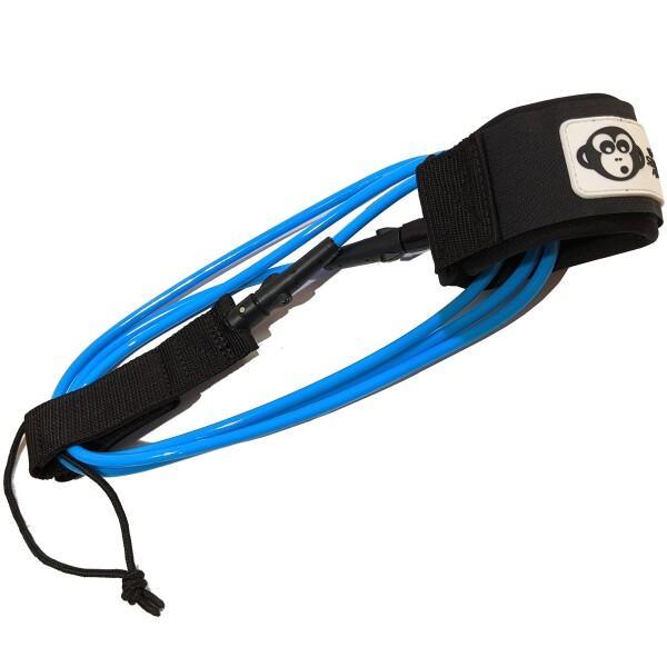 213cm リーシュコード サーフボード用 ロングボード ショートボード用 foot x 7mm 台風リーシュ 足首用 saruSURF (Blue)商品コード：66079919152カラー：ブルーsaruSURF リーシュコード サーフボ...