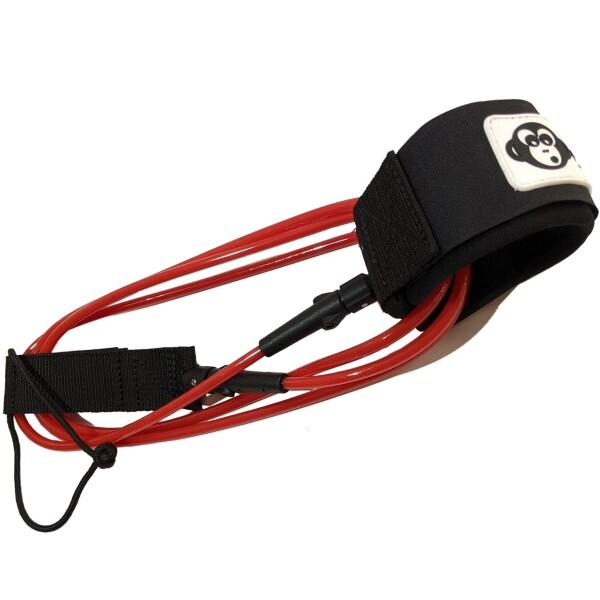 213cm リーシュコード サーフボード用 ロングボード ショートボード用 foot x 7mm 台風リーシュ 足首用 saruSURF (Red)商品コード：66079919157カラー：レッドsaruSURF リーシュコード サーフボー...