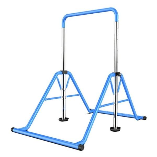 HONSAN 鉄棒 体操 子供逆上がり 室内 てつぼう ぶら下がり鉄棒 CE認証 耐荷重100kg 折り畳み式のプルアップ 運動 逆上がり 練習 健康器具 ダイエット器具 (ブルー)商品コード：66079931563型番：HS-tieban...