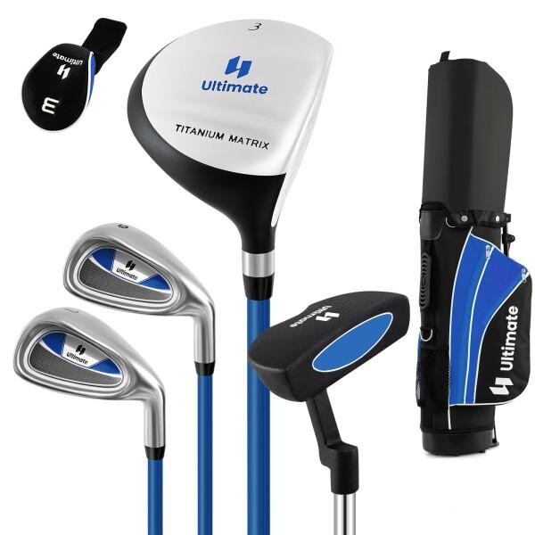 ジュニアゴルフセット GYMAX ジュニアゴルフセット 子供用 ゴルフセット キッズ ゴルフ