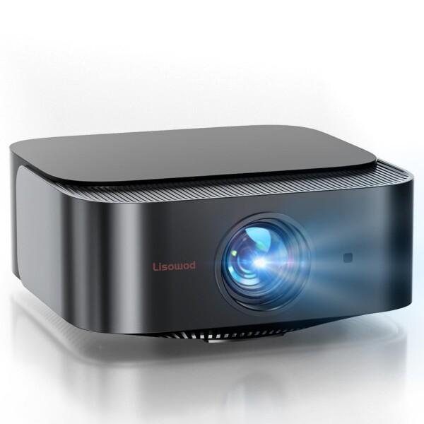 プロジェクター 家庭用 1200ANSI 1080P解像度 4K対応 自動台形補正 4D