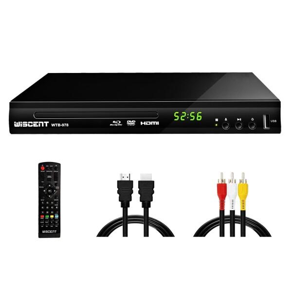 DVD ブルーレイプレーヤー フルHD 1080P Dolby Digital DTS 高速起動