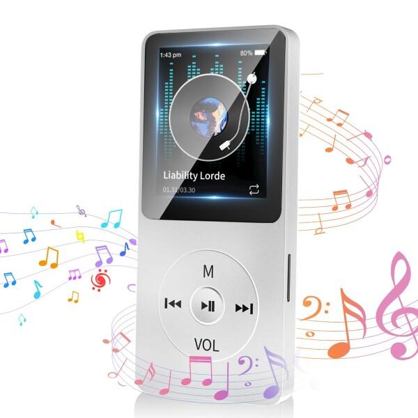 HyPour MP3 音楽プレイヤー MP3プレーヤー 32GB内蔵 128GB拡張可能 SD