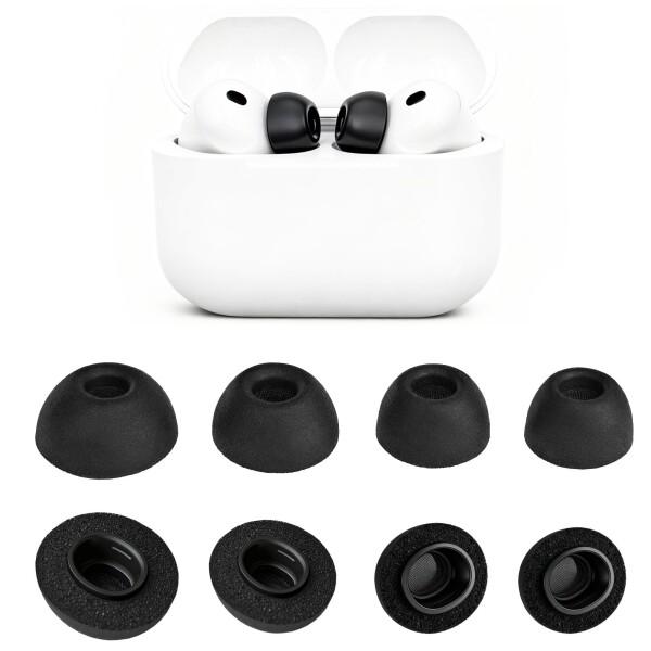 Airpods pro3本体　イヤーピース VSuRing Airpods Pro 3 用 イヤーピース 低反発 ウレタン製 4ペア