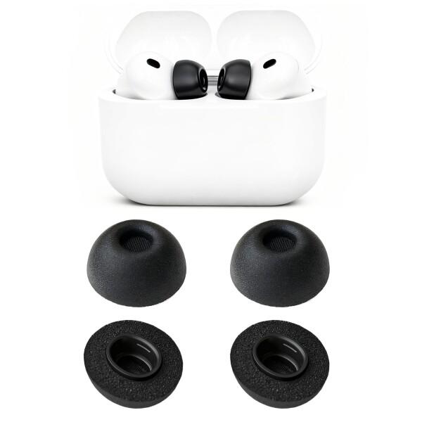 VSuRing Airpods Pro 3 用 イヤーピース 低反発 ウレタン製 4個 ノイズ