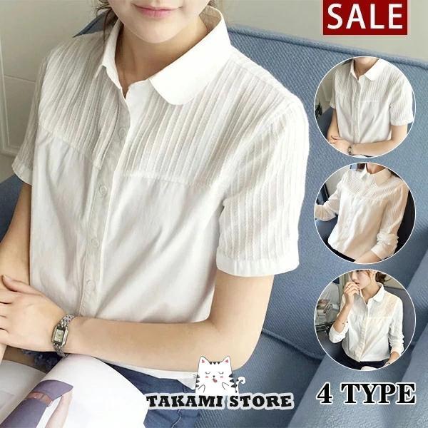 美品　アドーア　ホワイト ゆったりブラウス　トップス 半袖　38 シンプル 楽天市場】【SALE／50%OFF】◇プレーンクロスブラウス ADORE