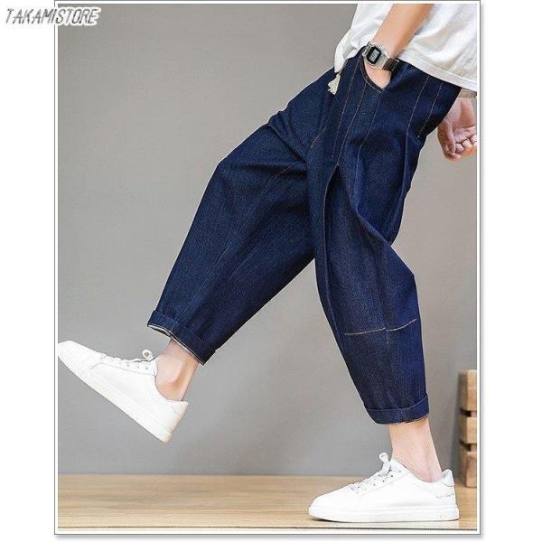 クロップドパンツ メンズ アンクルパンツ ハーフ パンツ ショート スウェット デニム 大きいサイズ チノパン カーゴパンツ 春 夏 九分丈 八分丈 七分丈 膝下