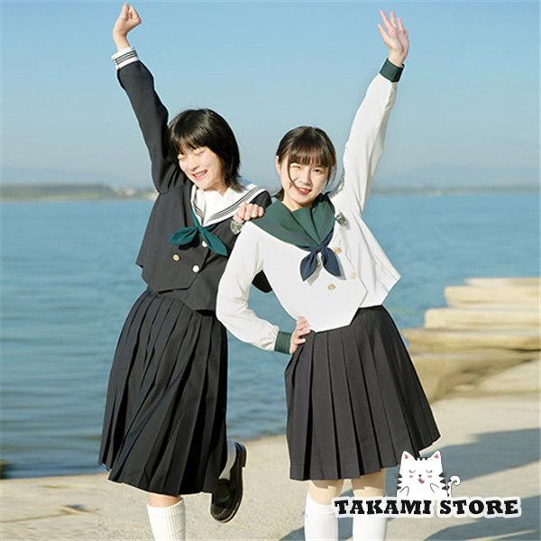 セーラー服 卒業式 女の子 学生制服 長袖 女子高生スカート 制服 