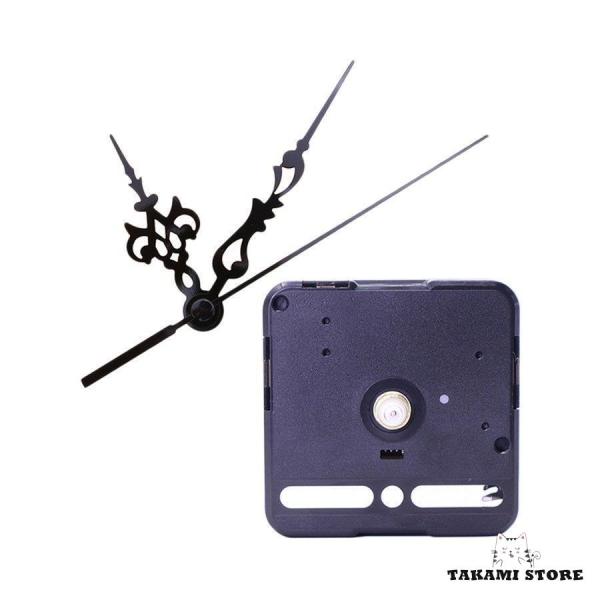 爆買 説明優れたDIY時計の供給:時計の修理.壊れた部品の交換.または自分で時計を作るための優れた手仕事の素材として適しています.時計交換セット:フック.時針.分針.秒針付きムーブメントが含まれています.時針:59mm.分針:86mm.秒針...