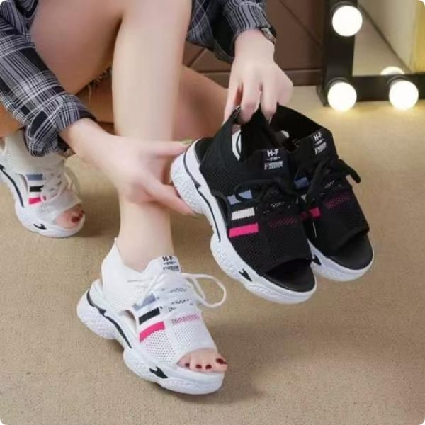 サンダル レディース スポーツサンダル ウェッジソール スポサン 厚底 スニーカーサンダル ダッドシューズ 歩きやすい 夏  痛くない