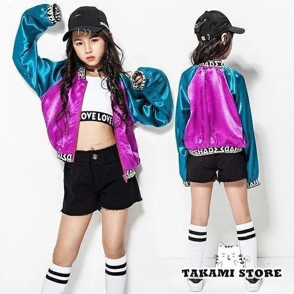 原宿系 ダンスウェア パーカー 演出服 女の子 ストリート カジュアル 競技 練習着キッズダンス ダンス衣装 トップス ヒップホップ ジャケット ガールズ Jazz Tkm628 Kidsett178 タカミストア 通販 Yahoo ショッピング