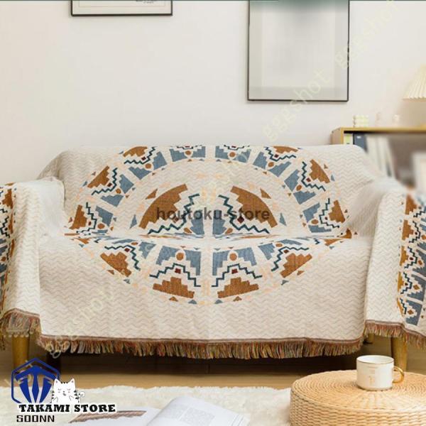 マルチカバー オリエンタル エスニック風 ソファーカバー 長方形 大判