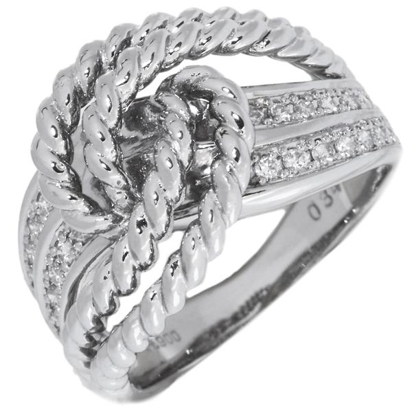 指輪(リング) Pt900 ダイヤ0.344ct :1807046:たかみ質店 Yahoo!店