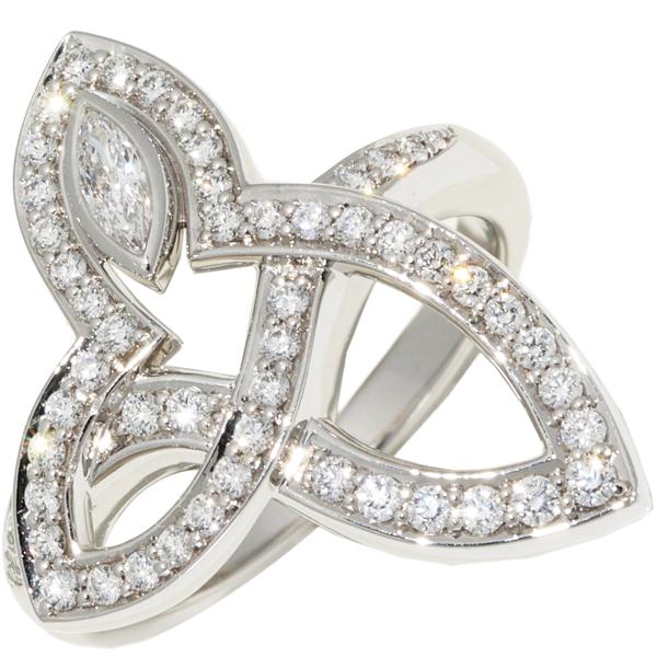 ハリーウィンストン リング 6.5号 pt950 ミルグレイン D9516 | tspea.org