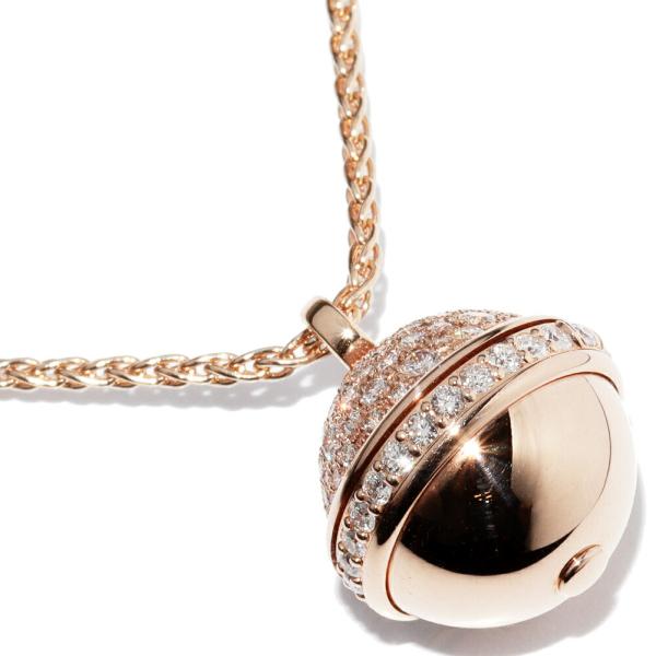 ピアジェ ペンダントネックレス K18PG ダイヤ116P(約1.54ct) ポ  