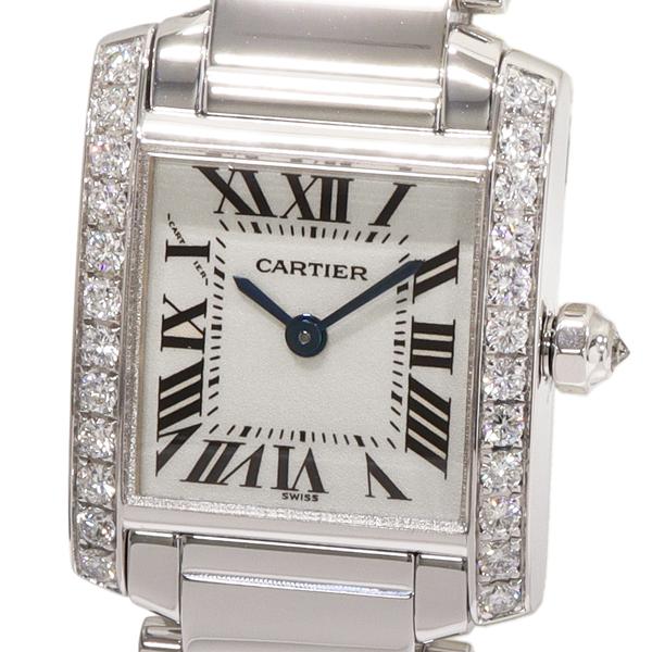 【美品】2020年製　Cartier カルティエ　タンクフランセーズ 楽天市場】【中古】 カルティエ CARTIER タンク フランセーズ SM
