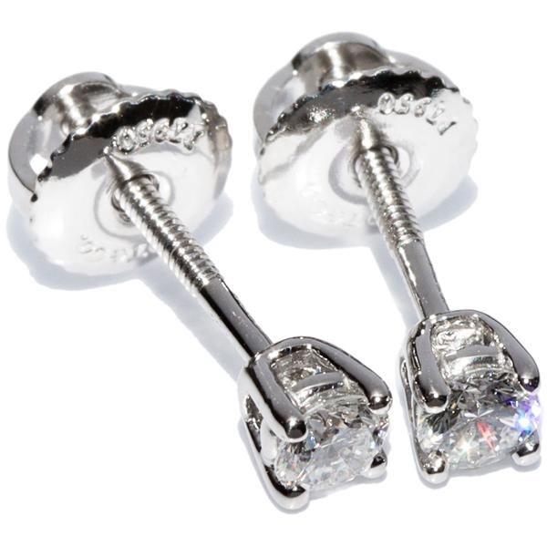 ティファニー ピアス Pt950 ダイヤ0.22ct ソリティアピアス ネジ式 :2203910:たかみ質店 Yahoo!店 - 通販 -  Yahoo!ショッピング