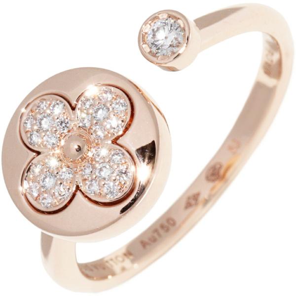 LOUIS VUITTON ルイヴィトン リング 金色 花 12号 箱付き LOUIS VUITTON ルイヴィトン リング 金色 花 12号 箱付き LOUIS