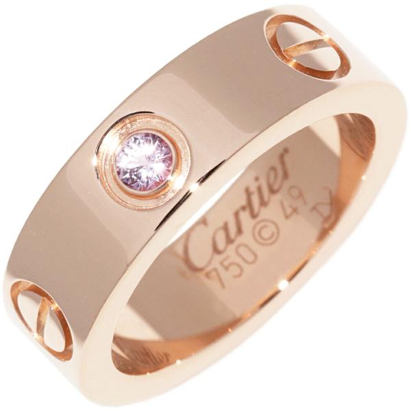 Cartier カルティエ 指輪 K18PG ピンクサファイア1P ラブリング Cartier カルティエ 指輪 K18PG ピンクサファイア1P ラブリング