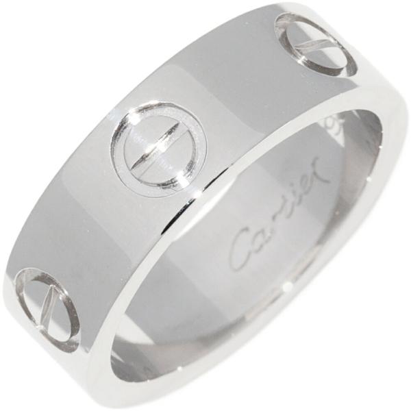 Cartier（カルティエ） 指輪 Pt950 ラブリング 幅5.5ミリ B40849