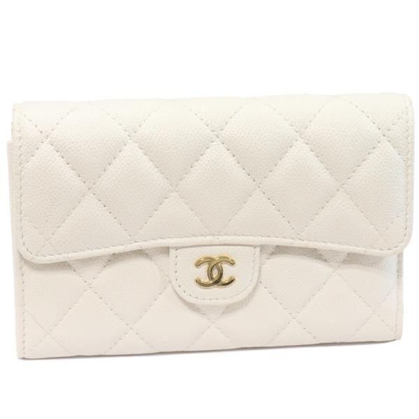 CHANEL（シャネル） 二つ折り財布(小銭入れあり) マトラッセ