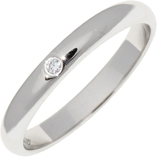 Cartier（カルティエ） 指輪 Pt950 ダイヤ1P(0.01ct) クラシック