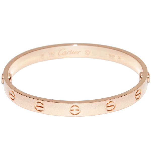 Cartier（カルティエ） K18PG ラブブレス #16 : たかみ質店 Yahoo!店