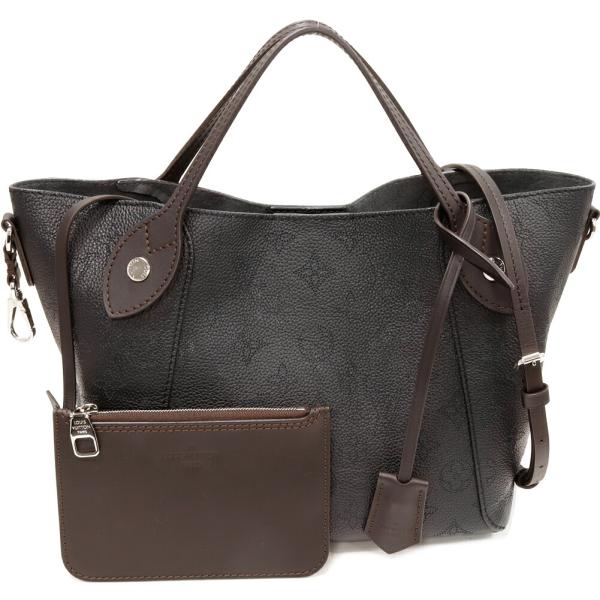 LOUIS VUITTON（ルイ・ヴィトン） ハンドバッグ マヒナ ブラックx
