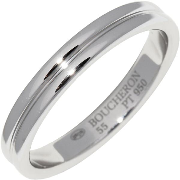 BOUCHERON ブシュロン ゴドロン 指輪 リング 54 14号　Pt950 ブシュロン Pt950 ゴドロンリング #55(14.5号) : たかみ質店 Yahoo!店