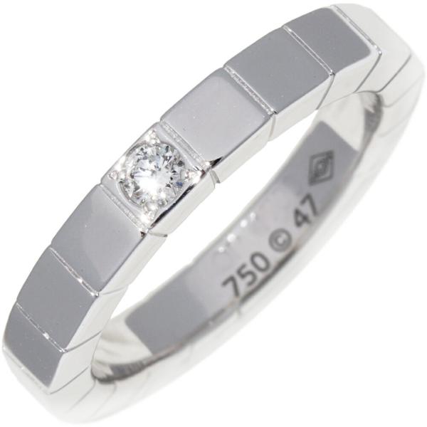 Cartier ラニエール リング 1Pダイヤ14号 Cartier（カルティエ） 指輪 K18WG ダイヤ1P(0.04ct) ラニエールリング
