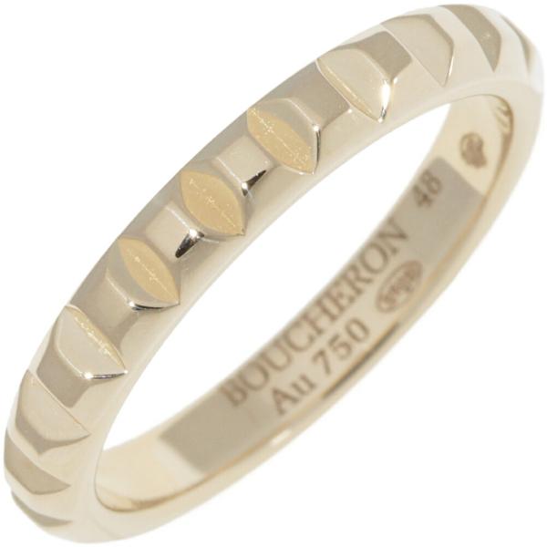 ブシュロン 指輪 K18YG キャトル クルドパリリング ミディアム