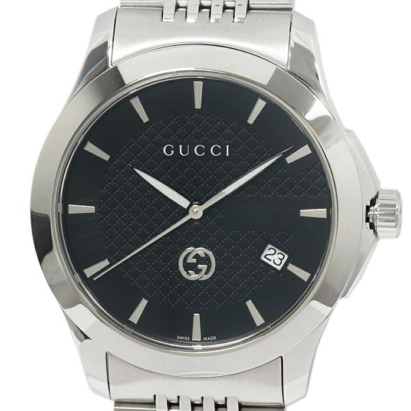 グッチ Gタイムレス 126.4 SS QZ GUCCI（グッチ） Gタイムレス 126.4 YA126480 メンズ : たかみ質店