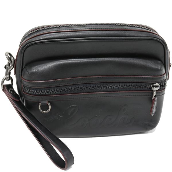 コーチバッグ COACH（コーチ） セカンドバッグ カーフ 黒 アウトレット品 F76861