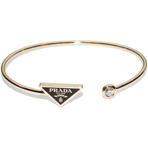 PRADA（プラダ） ブレスレット K18YG ダイヤ約0.22ct エターナル