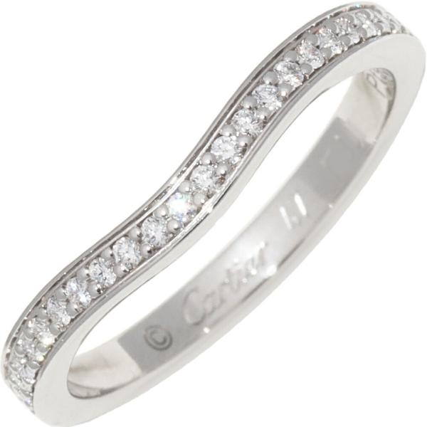 Cartier（カルティエ） 指輪 Pt950 ダイヤ25P(0.09ct) バレリーナ