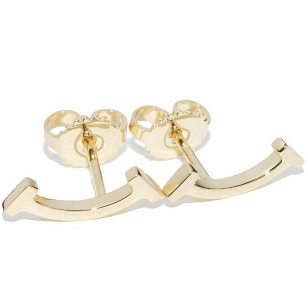 ティファニー ピアス K18YG Tスマイル : たかみ質店 Yahoo!店 - 通販